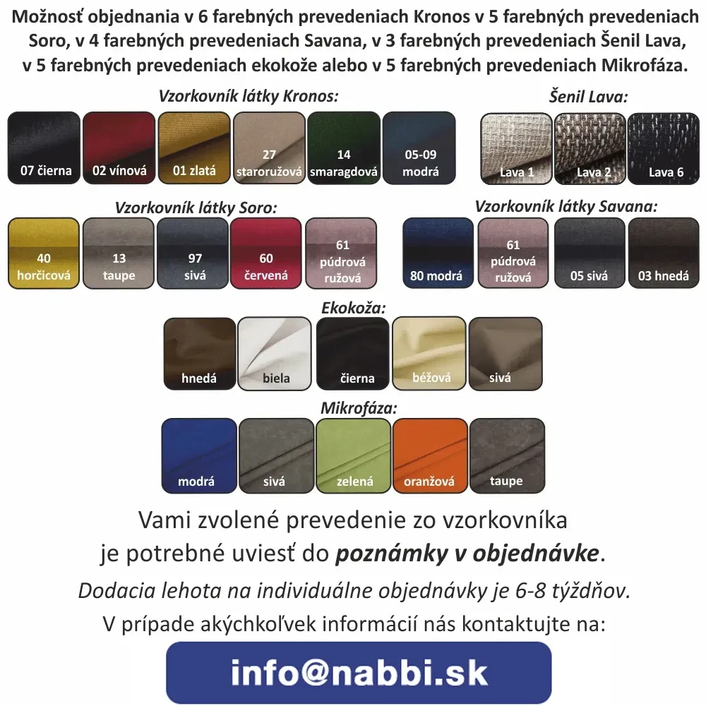 Konferenčné kreslo Cuba - modrá