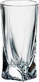 Crystalite Bohemia VÝPREDAJ Crystal Bohemia Poháre na destiláty QUADRO 50 ml, 1 ks