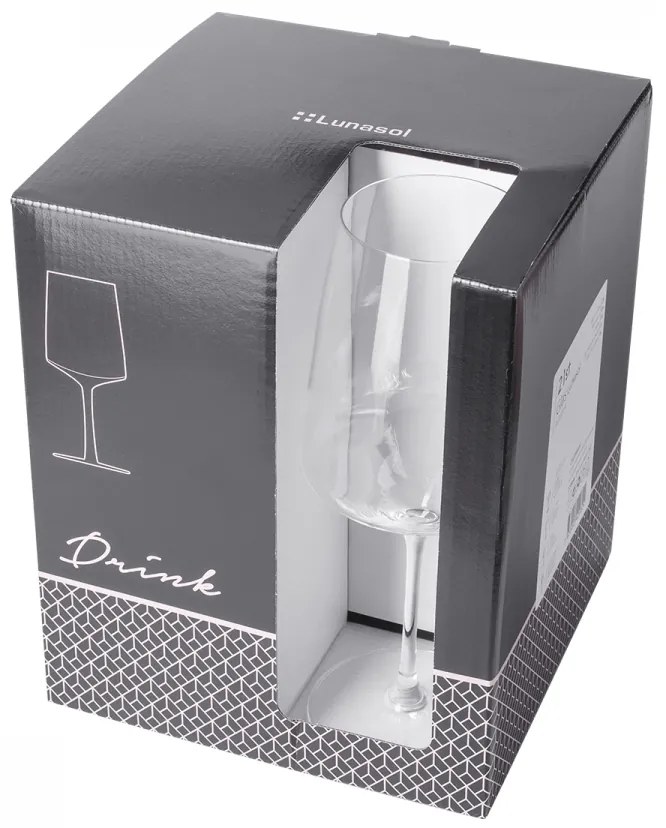 Poháre na víno 810 ml set 4 ks - 21st Glas Lunasol META Glass - 322163