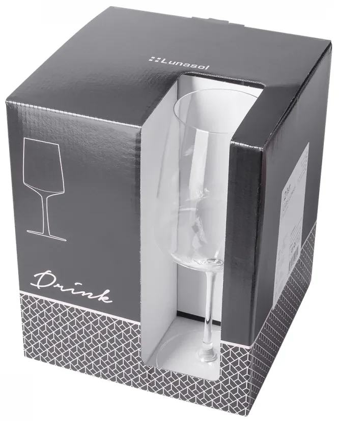 Poháre na víno 810 ml set 4 ks - 21st Glas Lunasol META Glass - 322163