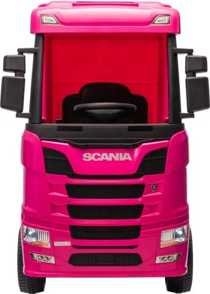 LEAN CARS Elektrické auto na batérie Scania 500R HL698 ružové 4x4