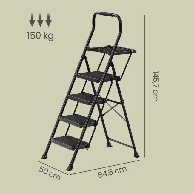 Skladacie oceľové schodíky GSLB35204BZ01