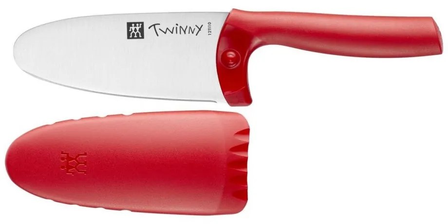 Detský nôž Zwilling Twinny 10 cm, červený, 36550-101