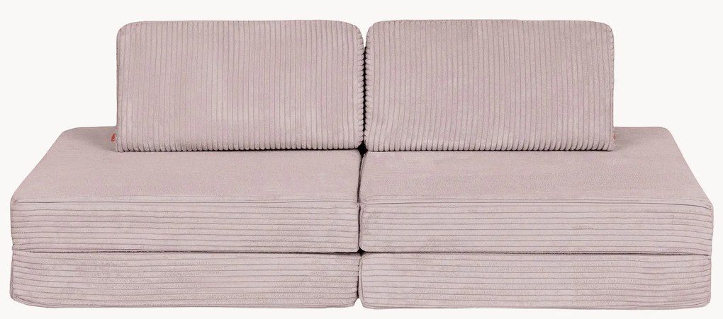 Detská ručne vyrobená modulárna pohovka na hranie Mila