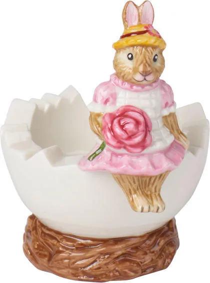 Svietnik, vajíčko, zajačica Anna 8 cm Bunny Tales