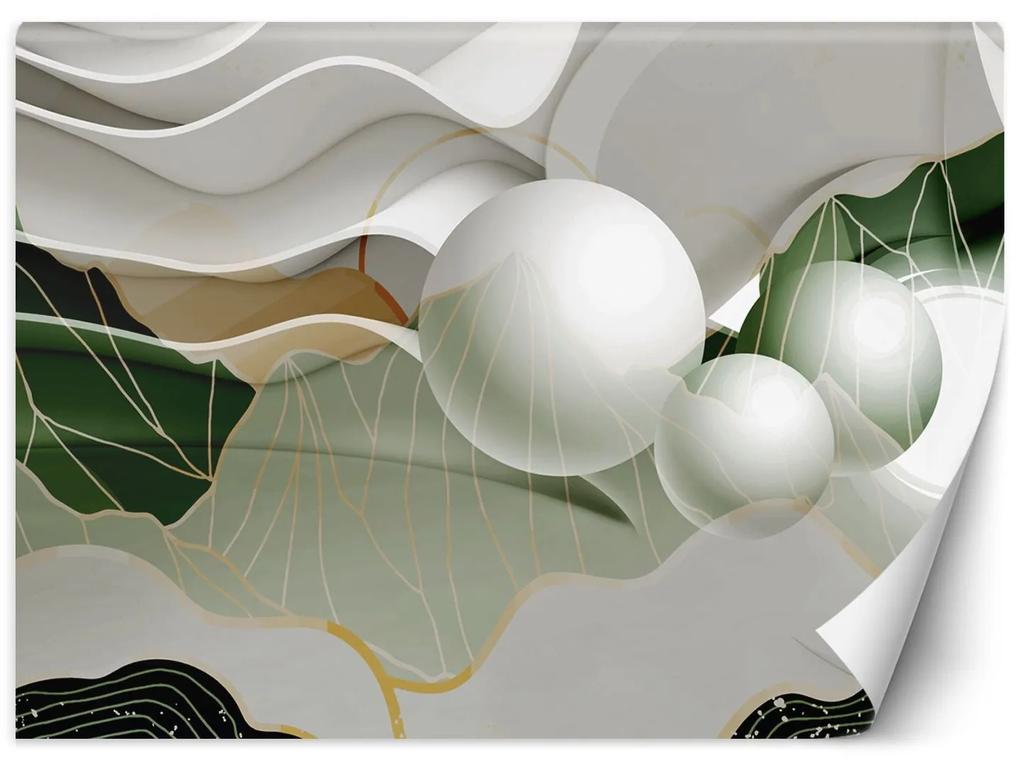 Gario Fototapeta Abstraktné vlny, gule Materiál: Vliesová, Rozmery: 200 x 140 cm