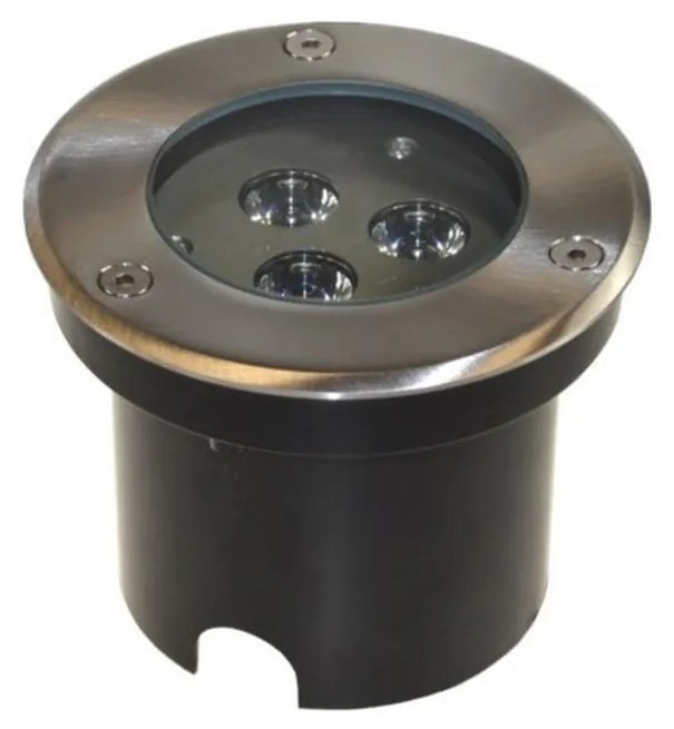 LED Vonkajšie nájazdové svietidlo SIBAR 3xLED/1W/230V IP67 4000K