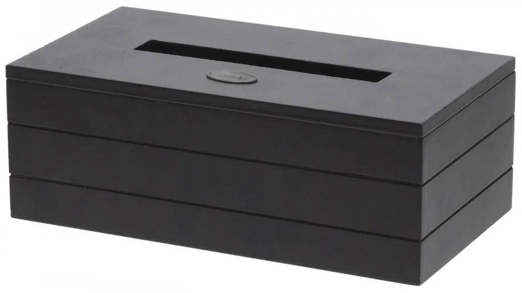 Box na vreckovky čierny