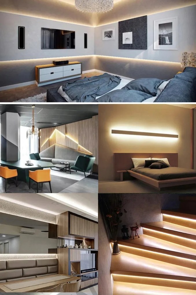 LED pásik 12V vodeodolný 50m NEON 8W/m neutrálna farba - estetický flexibilný tesný