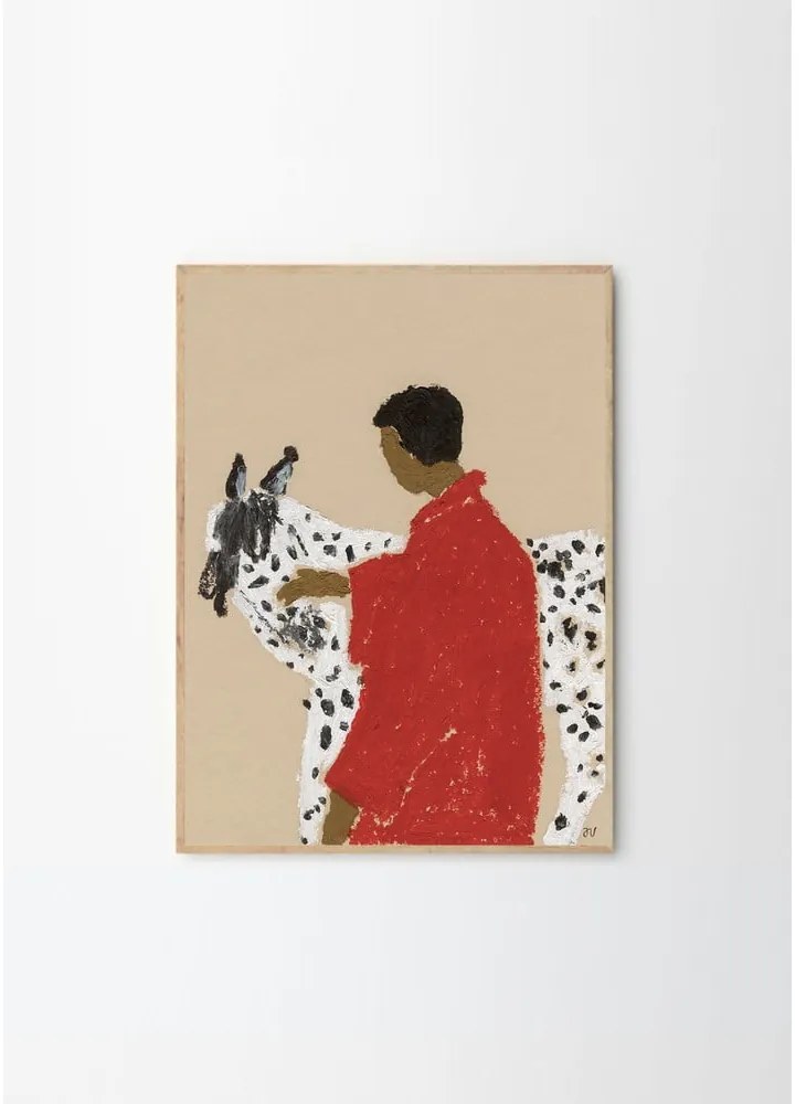 Plagát 30x40 cm Spotted Horse – Isabelle Vandeplassche – The Poster Club