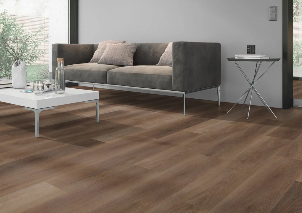 Oneflor, Vinylová podlaha lepená ECO 55 051 Walnut Natural, 1219,2 x 184,1 mm