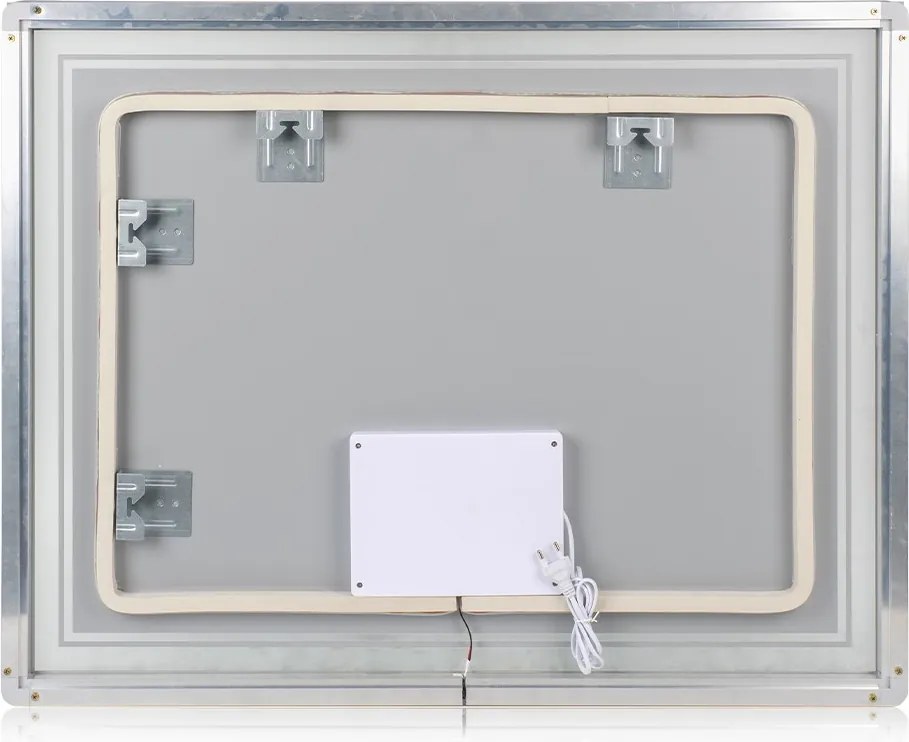 Noela Obdĺžnikové zrkadlo s LED podsvietením LUMIRO