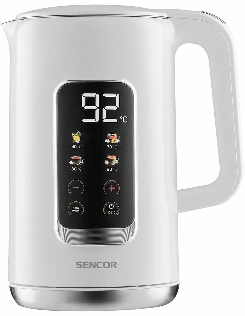 Sencor SWK 0950WH rýchlovarná kanvica, biela
