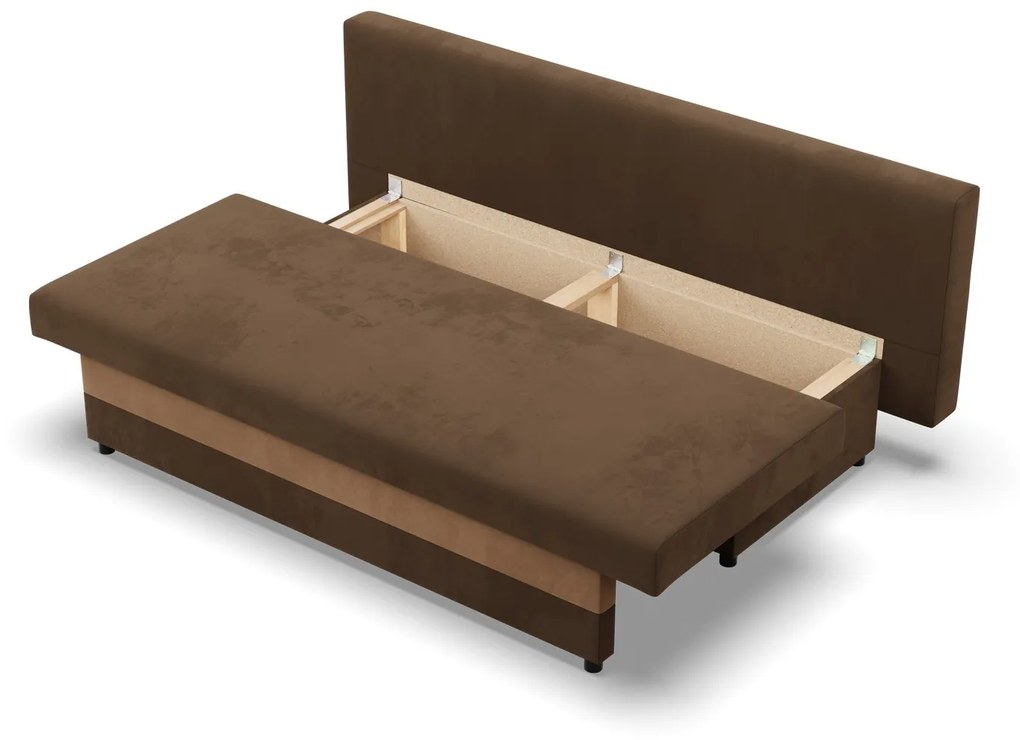 Veľká rozkladacia pohovka SONY model 2 Hnedá I