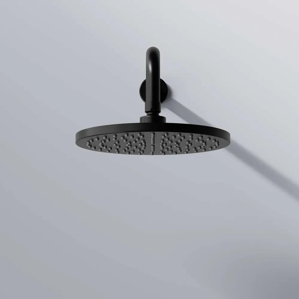 STEINBERG 340 horná sprcha 1jet, priemer 220 mm, matná čierna, 3401686S