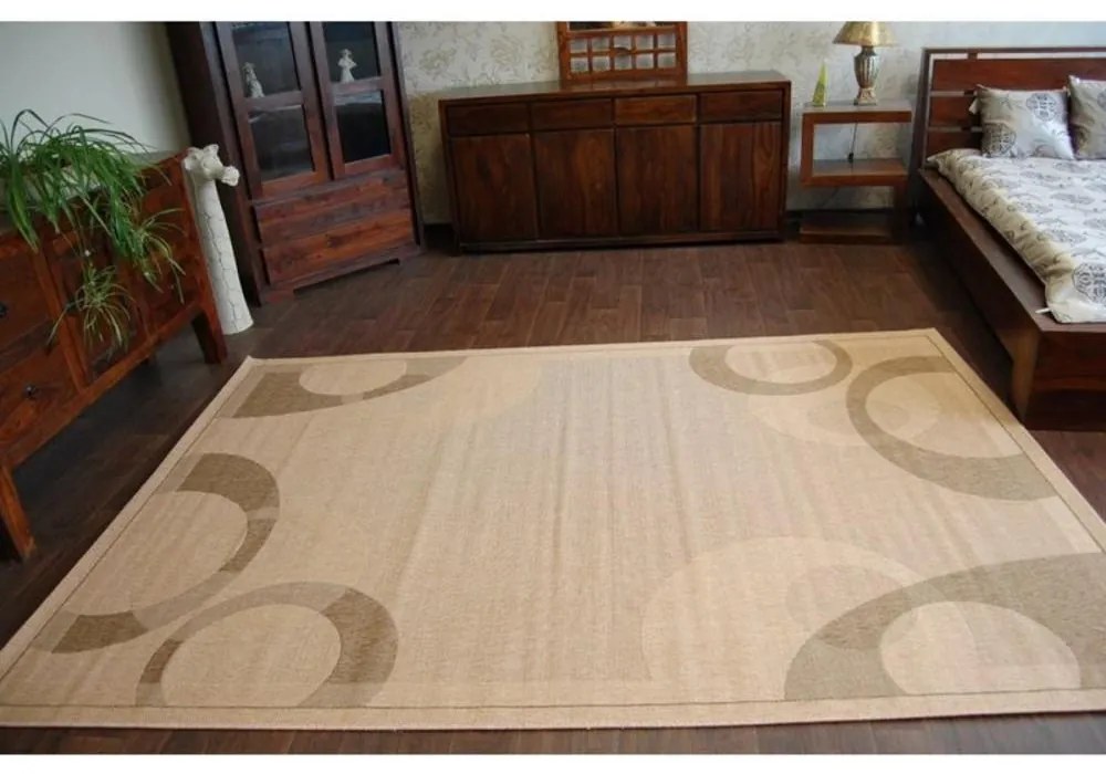 Kusový koberec Pogo hnedobéžový 240x330cm