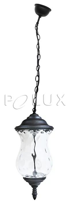 PLX LED závesné vonkajšie osvetlenie QUÉBEC, 9W, teplá biela, čierne