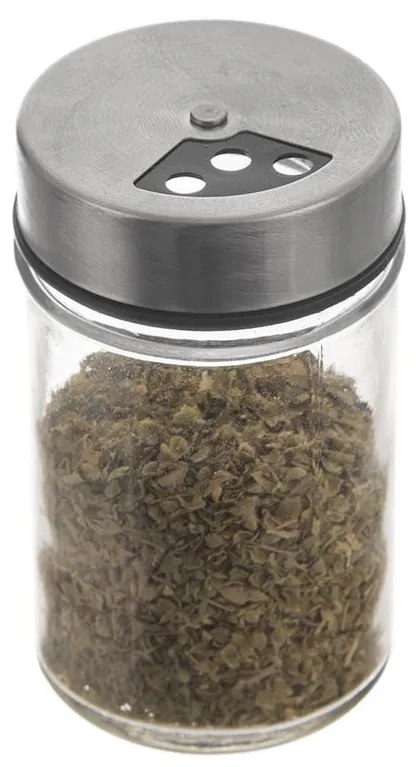 Korenka, sklenená s 3 veľkosťami sypátka SPICO, 100ml