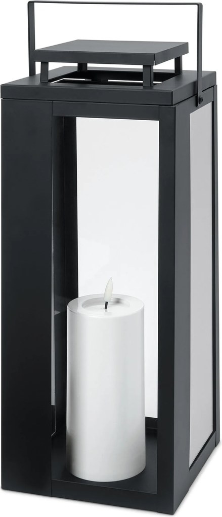 Lampáš do exteriéru so sviečkou