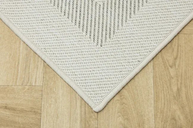 Obojstranný koberec BRUSSELS 205852/10030 sivý / krémový