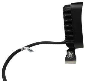 LED Bodové svietidlo pre automobil BLACK LED/36W/10-30V IP69 5700K hranatý