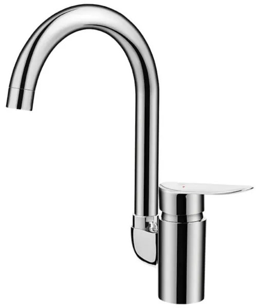 Laveo Appia kuchynská batéria stojaca h-293, chrómová, LAV-BLP_068D
