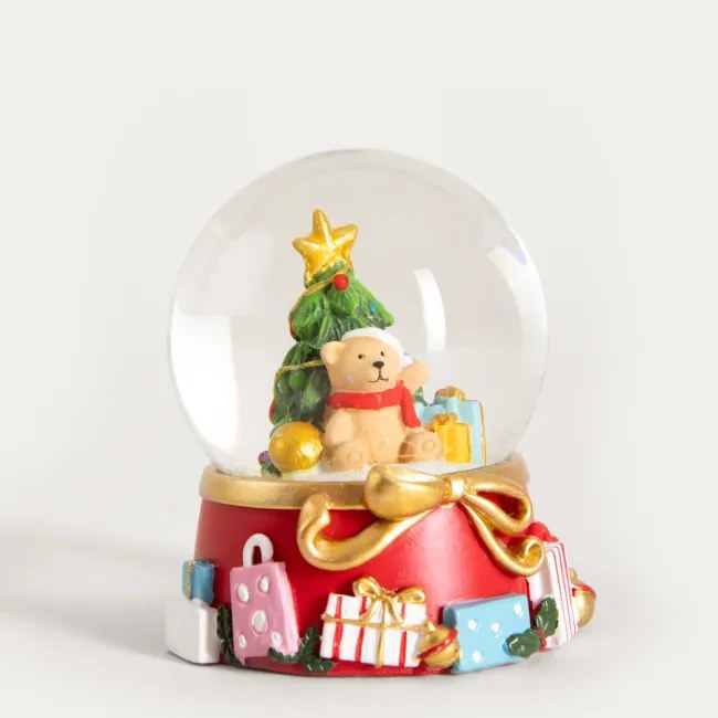 Vianočná dekorácia RONIE snehová guľa 755200