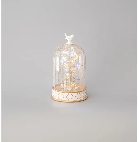 LED Vianočná dekorácia 12xLED/3xAAA teplá biela