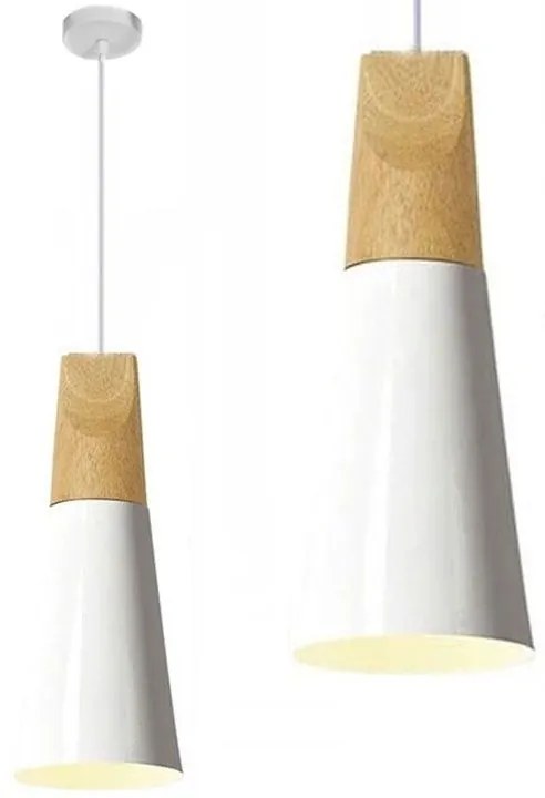 Dekorstudio Retro stropná lampa Loft Scandi B biela