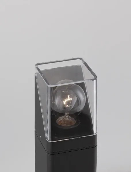 Vonkajšia záhradná lampa Selena 85 tmavo sivé