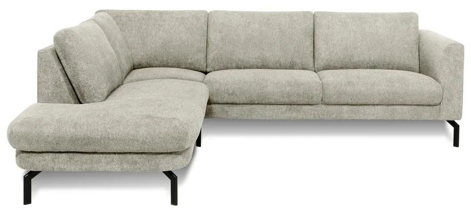 Svetlosivá rohová pohovka (ľavý roh) Gomero – Scandic