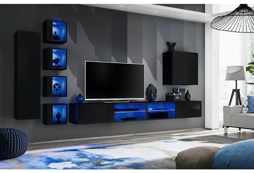 Obývacia Stena Switch Xxvi Čierna