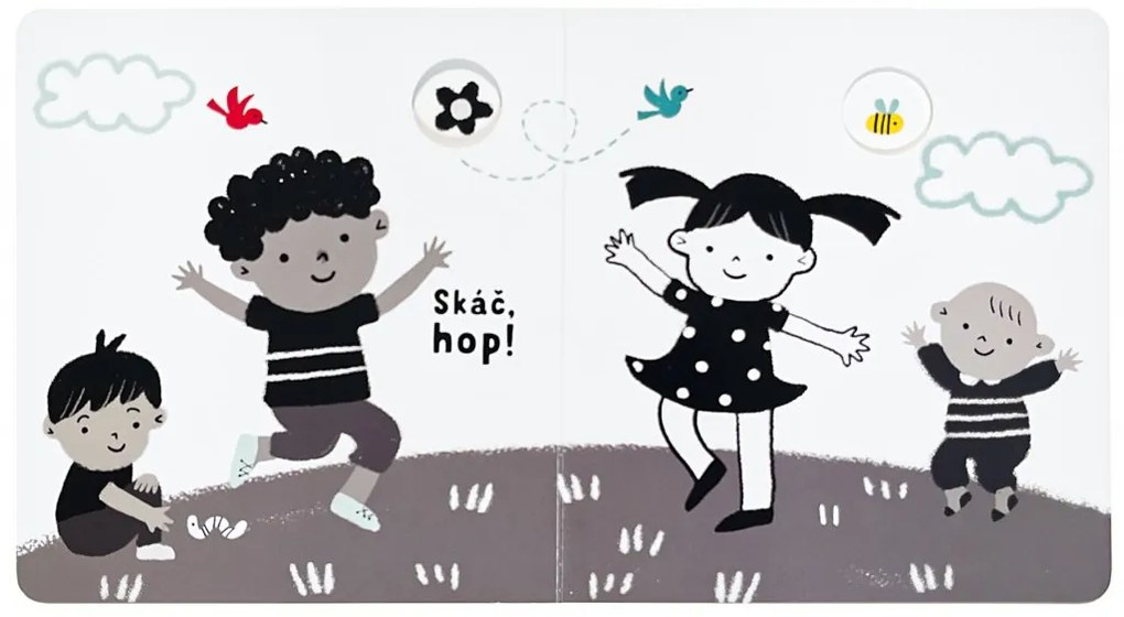 Vitaj na svete! – Prvá kontrastná knižka vášho bábätka