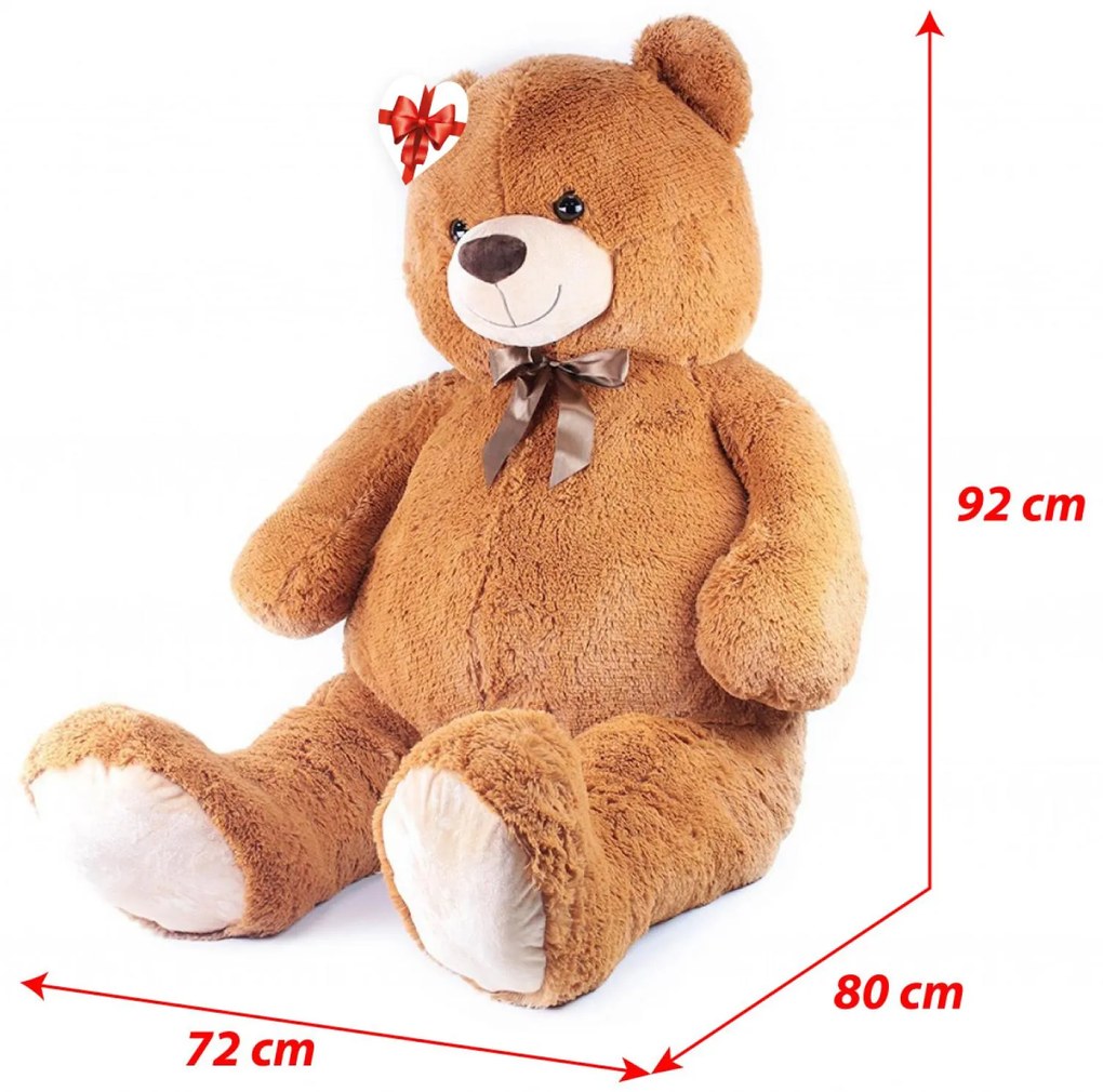 Veľký plyšový medveď Max s visačkou, 150 cm