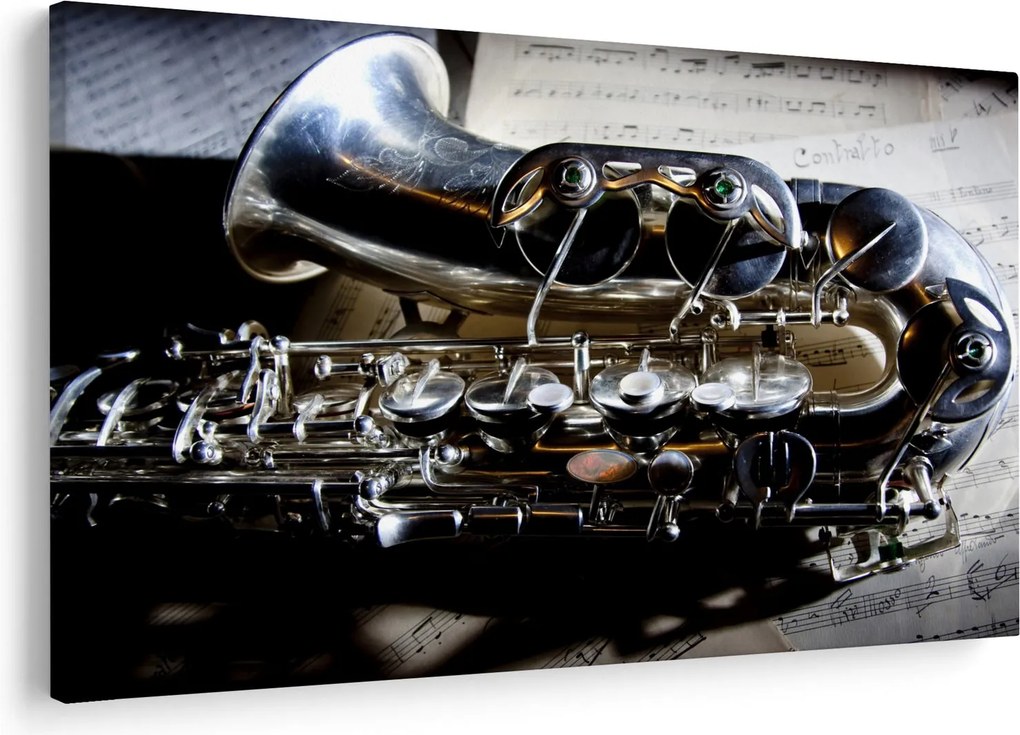 Obraz - Saxofón (90x60 cm)