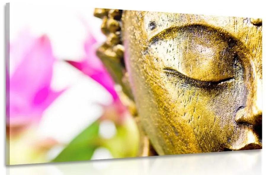 Obraz zlatá tvár Budhu Varianta: 90x60