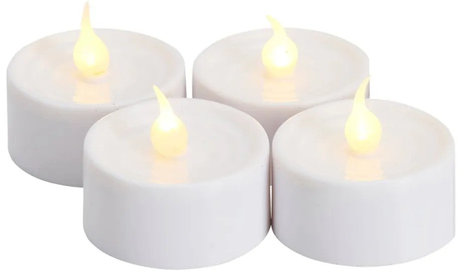 Biele svetelné dekorácie v súprave 4 ks Lone – Sirius