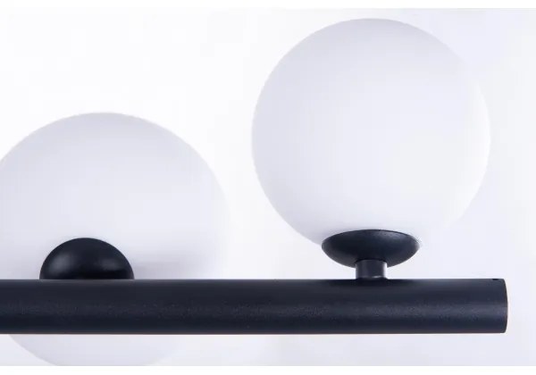 Azzardo AZ4406 - Luster na lanku SYBILLA 7xG9/25W/230V čierna