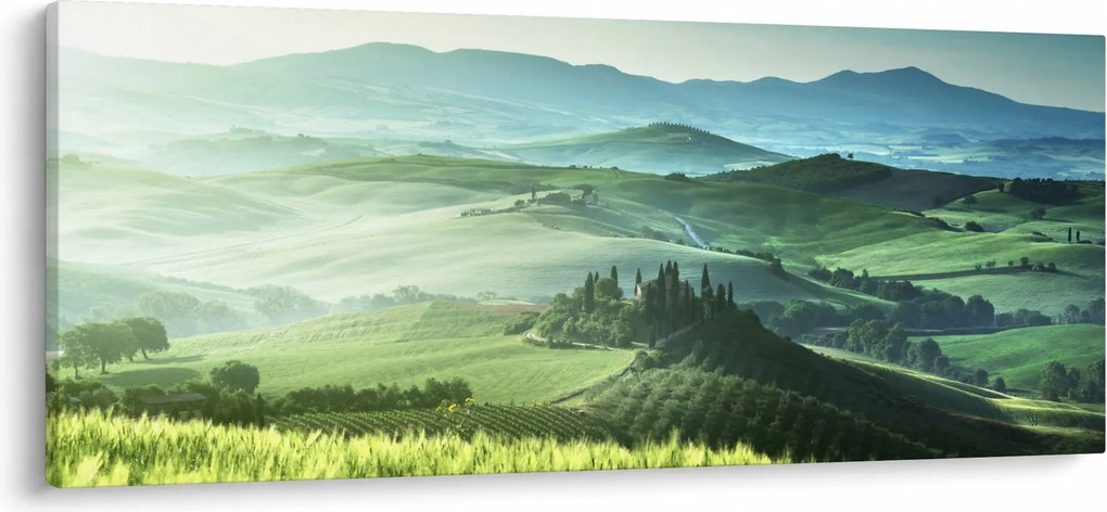 Obraz - Toskánsko, Taliansko (120x50 cm)