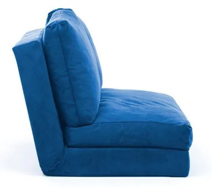 Modrá rozkladacia pohovka 120 cm Taida – Balcab Home