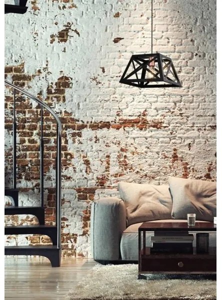 Luster na lanku ORIGAMI 1xE27/40W/230V