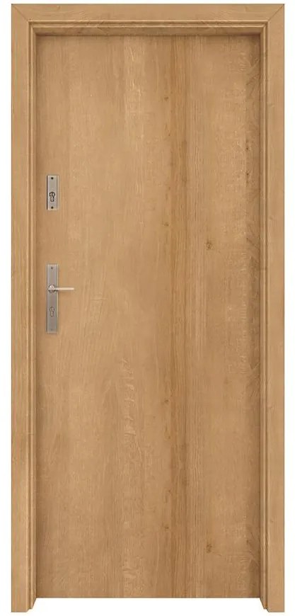 Dvere vnútorné vchodové Norma Decor 7 80L Európsky dub