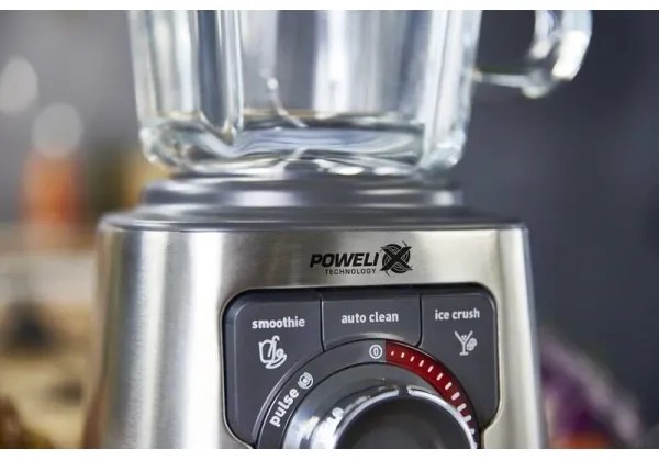 Tefal - Stolný mixér 2 l PERFECTMIX+ 1200W/230V chróm/čierna