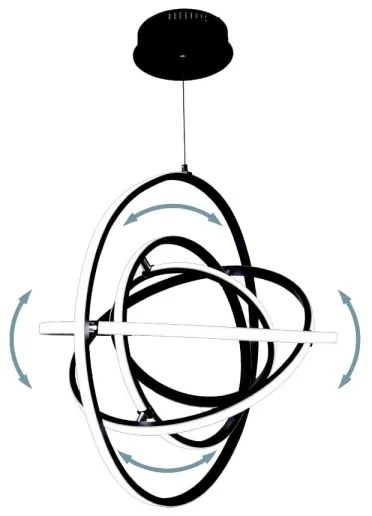 Eglo 39893 - LED Luster na lanku RETORNIO LED/44W/230V