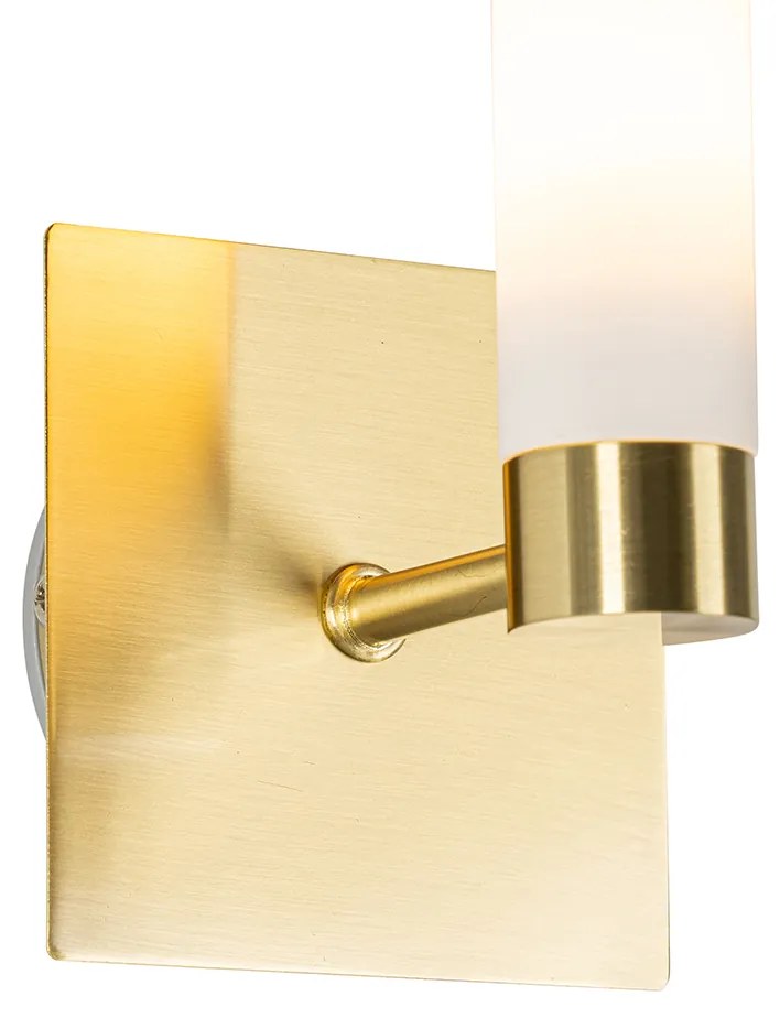 Moderná nástenná lampa do kúpeľne mosadz IP44 - Bath