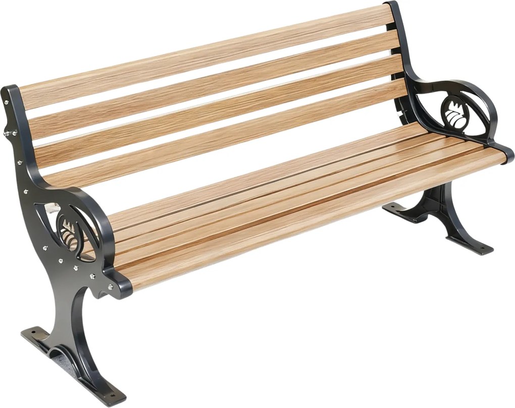 CH Záhradná hliníková lavička Charlotte