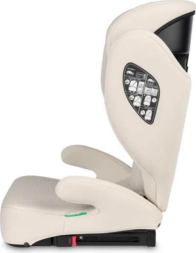 Autosedačka CARETERO BREEZY FIX BEIGE (100-150cm)