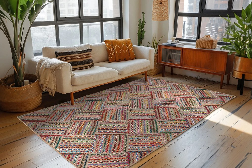 Ručne viazaný kusový koberec My Cancun 330 Multi, 160x230, viacfarebná, chodba / predsieň, Obsession