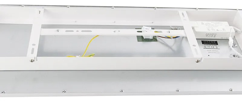Moderné stropné svietidlo oceľ vrátane LED 80 cm - Liv