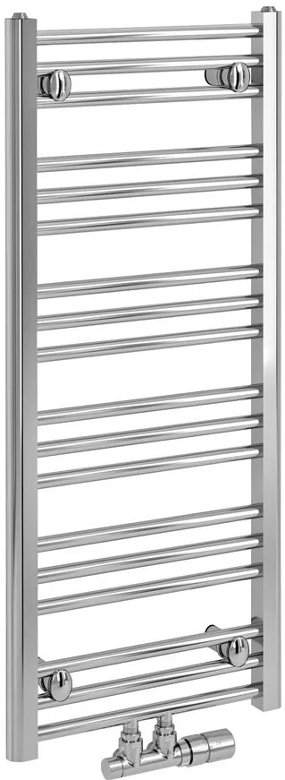 Bruckner Bruckner, ALBRECHT vykurovacie teleso 400x930mm, stredové pripojenie, chróm, 600.111.1